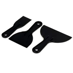 Ocai Lot 3 couteaux pour papier peint plastique noir 5 / 10 / 15 cm* Outils Du Tapissier