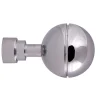 Online Riel Chyc Lot 2 embouts de tringle "sphère unie" (Diam. 20 mm - Argent)