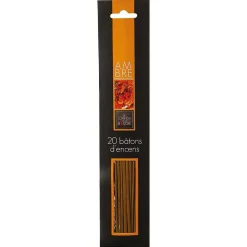 Sale Atmosphera Créateur D'Intérieur Lot de 20 bâtons d'encens - ambre - Atmosphera