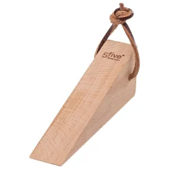 5Five Lot de 2 Cale Portes en Bois "Hêtre" 12cm Beige* Boudin De Porte