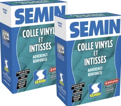 Best Semin Lot de 2 Colle en Poudre pour Papiers Peints Vinyls et Intissés , Boite de 300 g
