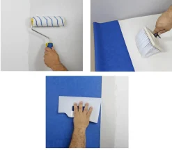 New Semin Lot de 2 colles Papiers Peints en Pâte Sem-Pro XXL, Prêt à l'Emploi, Seau de 5 kg