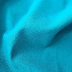 New Cmadeco Lot de 2 coussins déhoussables, carré 60x60cm, turquoise, 100% coton, collection Panama,