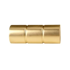 Riel Chyc Lot de 2 embouts de tringle (Diam. 20 mm - Doré Mat)* Kit De Barre De Rideau
