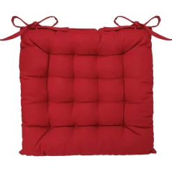 Online Atmosphera Lot de 2 galettes de chaise matelassées en coton