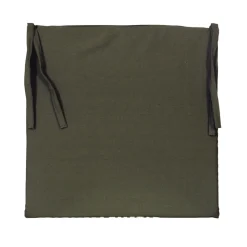 Best Dylrev Lot de 2 galettes de chaise carrées 40x40cm en Kaki pour un Confort Élégant