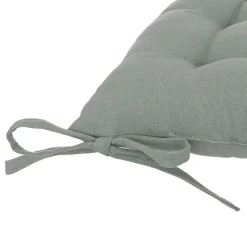 Atmosphera Lot de 2 galettes de chaise matelassées en coton* Galette De Chaise