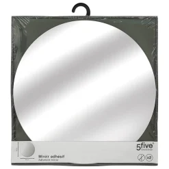 Sale 5Five Lot de 2 Miroirs Adhésifs Ronds D40cm -