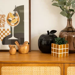 Sale Atmosphera Créateur D'Intérieur Lot de 2 oiseaux Family corner céramique - Atmosphera