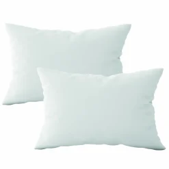Discount Vivezen Lot de 2 oreillers, coussins de garnissage - 40 x 60 cm - Blanc -
