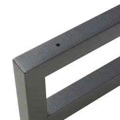[En.Casa] Lot de 2 équerres d'étagère Hawangen acier 40 x 20 cm noir en.casa