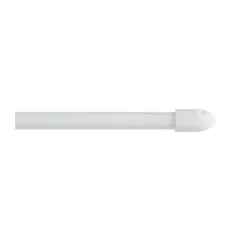 Paris Prix Lot de 2 Tringles Extensibles "Kepa" 80-110cm Blanc* Tringle À Rideau À Composer