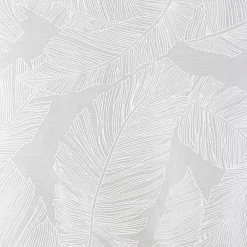 Sale Atmosphera Créateur D'Intérieur Lot de 2 voilages Feuille - motifs dévorés blanc 60x120 cm - Atmosphera