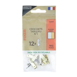 New Ceanothe Lot de crochets à tableau pour 5 kg