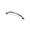Niubo Manche en Zamak finition chrome brillant, dimensions: 110x10x23mm et inserts: 96mm-* Poignée De Meuble