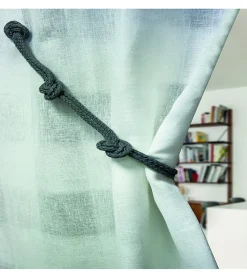 Secodir MARINA - Embrasse Rideau Textile Aimantée - Sans Perçage* Embrasse À Rideaux