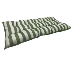 Hot Ornami Matelas de sol rayé vert L.120 x l.60 x ep.5cm