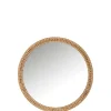 Hot J-Line Miroir avec cadre en bois naturel 75x14x75 cm