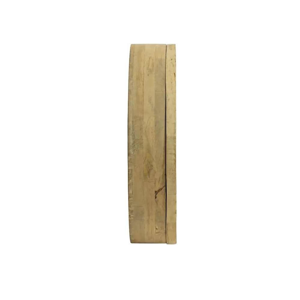 Clearance Made In Meubles Miroir avec étagères en bois de manguier clair Juliet