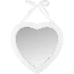 Online Atmosphera Créateur D'Intérieur Miroir Coeur - bois et ruban - 40x40 cm - Taupe- Atmosphera
