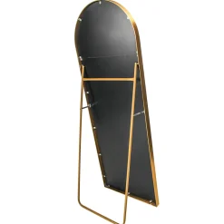 Simple Life Miroir complet arqué, 165 x 60 cm, pleine longueur, monté au mur, miroir de sol, pour le salon, Doré* Miroir|Miroir