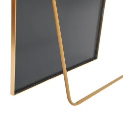 Fortuna lai Miroir complet arqué, 180 x 80 cm, pleine longueur, monté au mur, miroir de sol, pour le salon, Doré* Miroir|Miroir