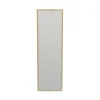 Dmora Miroir Dcarrier, Verre miroité, Objet d'ameublement mural, Décoration avec miroir, 50x2h160 cm, Chêne* Miroir|Miroir