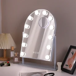 Online Vanitii Miroir de maquillage hollywood coiffeuse avec lumière Arche 30x41cm