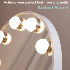 Online Vanitii Miroir de maquillage hollywood coiffeuse avec lumière Arche 30x41cm