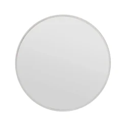 Online Dmora Miroir Dlucchin, Verre miroité, Objet d'ameublement mural, Décoration avec miroir, 60x2h60 cm, Blanc