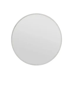 Online Dmora Miroir Dlucchin, Verre miroité, Objet d'ameublement mural, Décoration avec miroir, 60x2h60 cm, Blanc