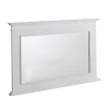 Made In Meubles Miroir en bois de pin blanc Manel