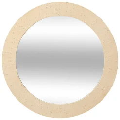 Online Atmosphera Créateur D'Intérieur Miroir mural Anaya beige D78cm - Atmosphera