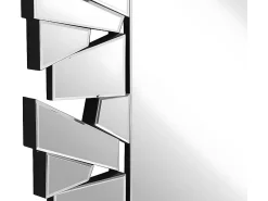 Outlet Vente-unique Miroir mural en inox - L. 120 x H. 76 cm - UYUNI