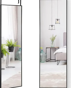 Giantex Miroir Mural Haute Définition avec Membrane Antidéflagrante Miroir Pleine Longueur Suspendu* Miroir|Miroir