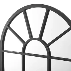 [En.Casa] Miroir mural Villalago forme fenêtre arrondie 80 x 60 cm en.casa* Miroir|Miroir