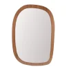 Sale Ornami Miroir organique contour bois 45x65cm