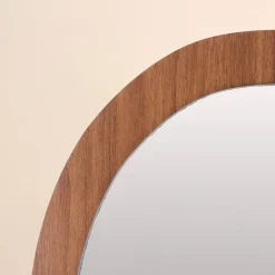Sale Ornami Miroir organique contour bois 45x65cm