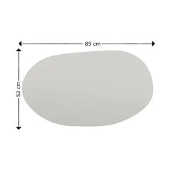 Sale Dmora Miroir Pelagus, Verre miroité, Objet d'ameublement mural, Décoration avec miroir, 52x2h89 cm, Noir