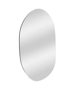 Sale Dmora Miroir Pelagus, Verre miroité, Objet d'ameublement mural, Décoration avec miroir, 52x2h89 cm, Noir