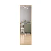Fortuna lai Miroir Pleine Longueur, 140 X 40 Cm, Haute Définition, Avec Support, Convient Pour Le Salon, Dorée* Miroir|Miroir