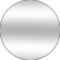 Atmosphera Créateur D'Intérieur Miroir rond Alice métal noir Ø.110cm* Miroir|Miroir