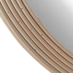 Ornami Miroir rond en rotin beige Ø40cm Promo* Miroir|Miroir
