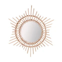 Online Ornami Miroir rond en rotin 58cm, Mallaury