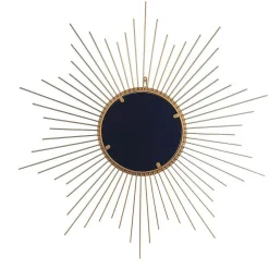The Home Deco Factory Miroir soleil en métal doré 66 cm* Miroir|Miroir