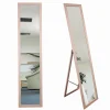 Clearance Bd Art Miroir sur pied pour dressing 155x35,8 cm rose Flamingo 1 pièce