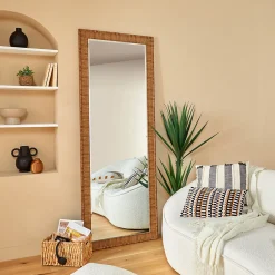 Atmosphera Créateur D'Intérieur Miroir Thea 195x72cm- Beige- Atmosphera