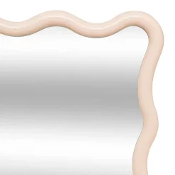 Atmosphera Créateur D'Intérieur Miroir vague Judy beige 60x38cm - Atmosphera* Miroir|Miroir