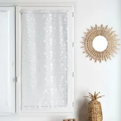 Clearance Home Maison Modulable maille motif géométrique (90x120 cm - Blanc)