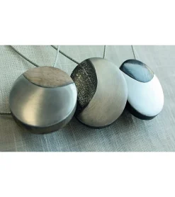 Discount Secodir MOONA - Embrasse Magnétique - Bois & Métal Brossé